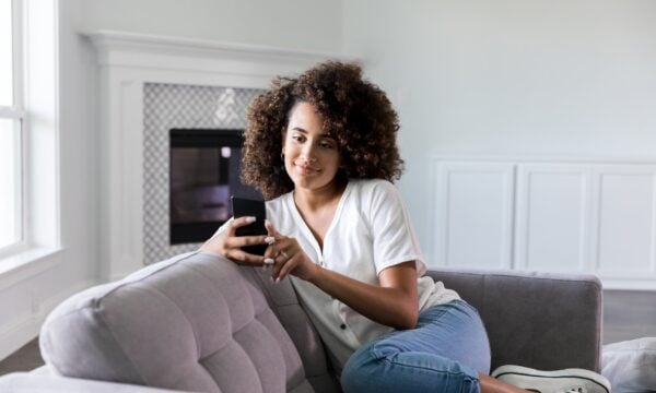 Person, Sitting, Curly Hair